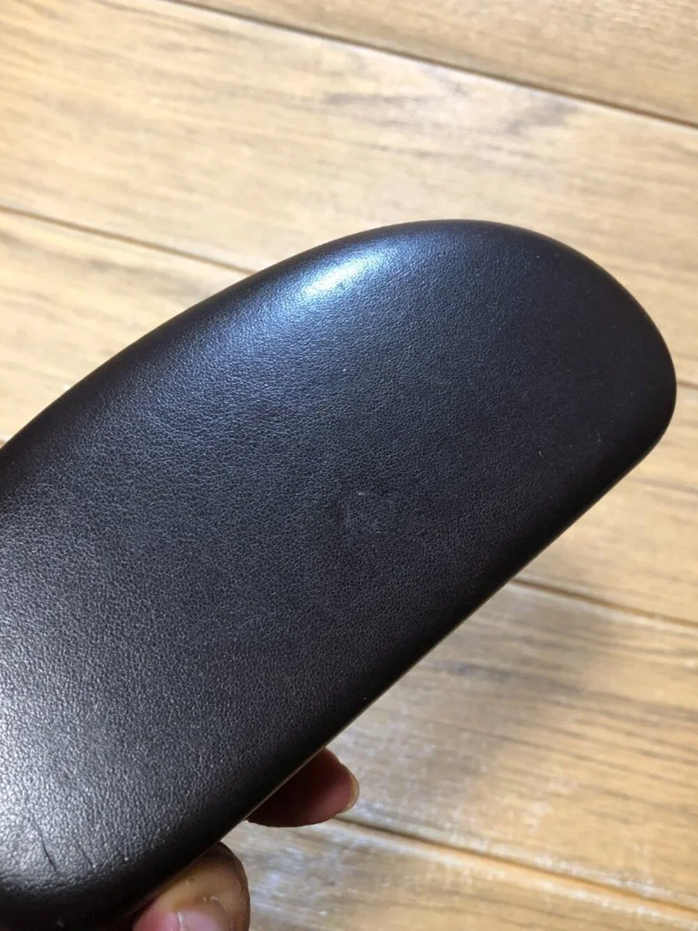 Michael Kors black eyeglass large clamshell case for shades